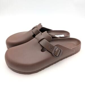 Birkenstock Boston EVA Clogs Waterproof Men's Brown Size US M13 EU46